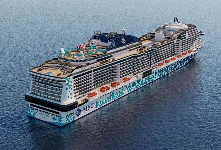 MSC Euribia Kööpenhaminasta Norjan rannikolle. 