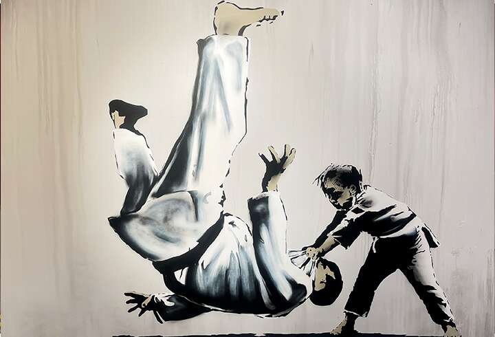 The Mystery of Banksy - A Genius Mind näyttely Tallinnassa