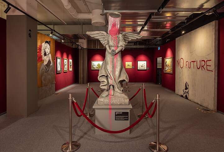 The Mystery of Banksy - A Genius Mind näyttely Tallinnassa