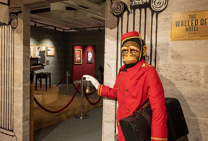 The Mystery of Banksy - A Genius Mind näyttely Tallinnassa