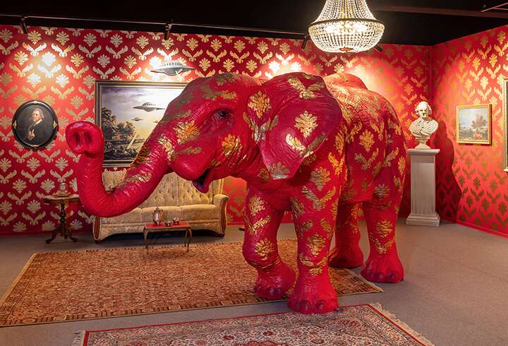 The Mystery of Banksy - A Genius Mind näyttely Tallinnassa