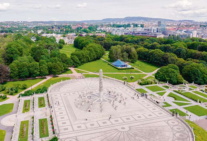 Vigelandin puisto Oslossa