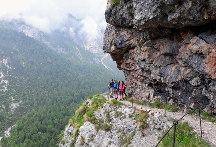 Patikkamatka Italian Paganellaan