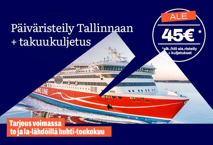 Pääiväristeilyt Tallinnaan Viking XPRS