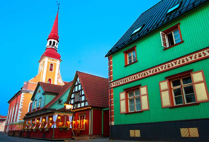 Pärnukaupunki kirkko.