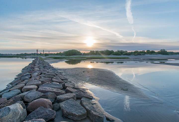 Pärnu aallonmurtaja.