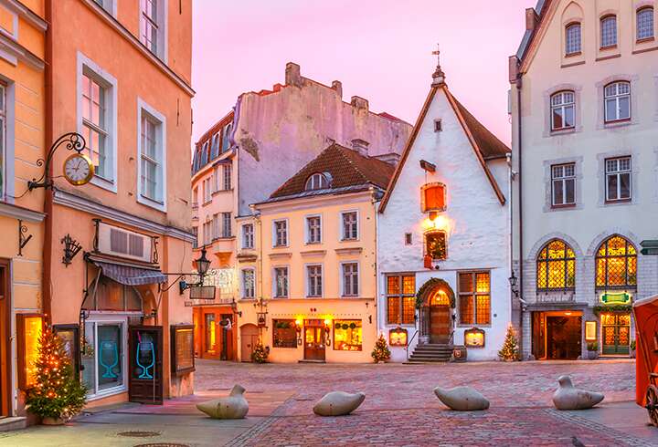 Tallinna syksyllä vanhakaupunki