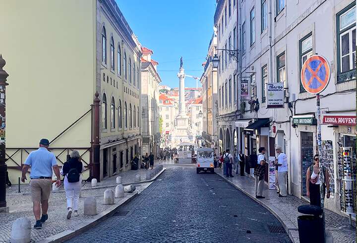 Lissabonista kotiinpaluu. 