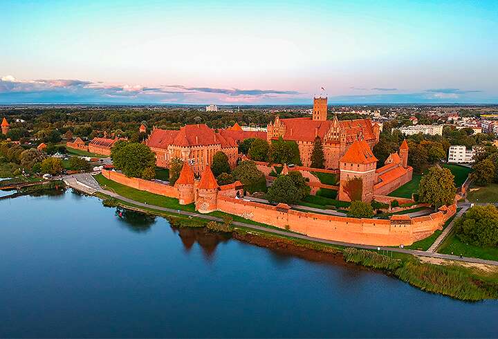 Malborkin linna Puolassa.