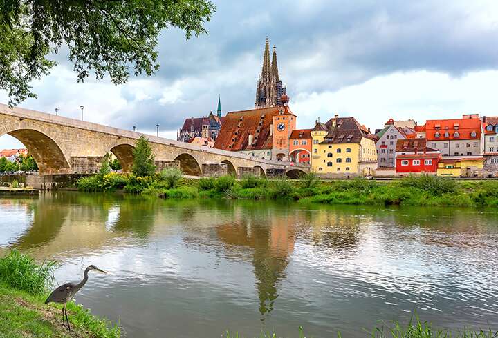 Regensburg, Tonavan varrella. 