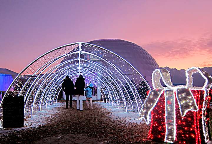 Montreuxin joulutori.