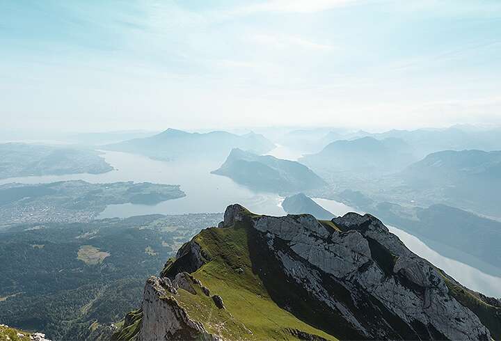 Pilatusvuori tasanteelta.