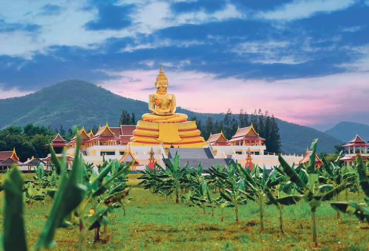 Huay Mongol temppeli Hua Hinissä