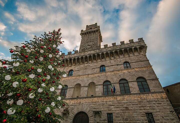 Montepulcianon joulukuusi.