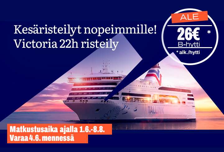 Victoria 22h risteily