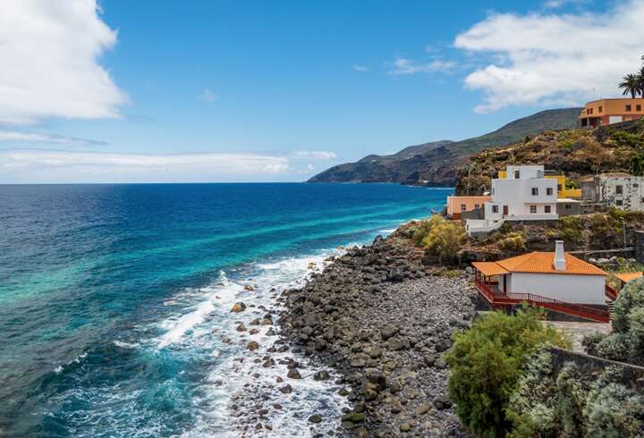 Santa Cruz de la Palma kaupunki. 