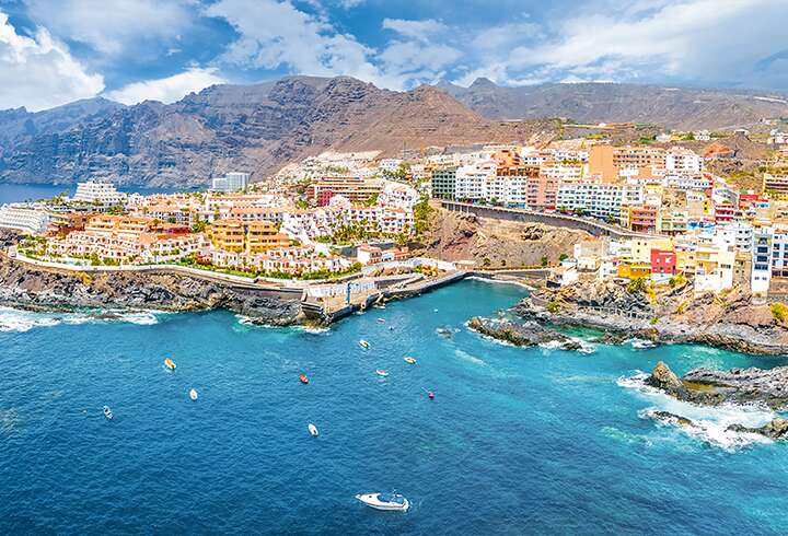 Kanarian saarten risteilyllä vieraillaan Teneriffalla. 