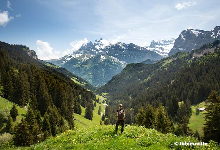 Valais Randonnee maisemat.