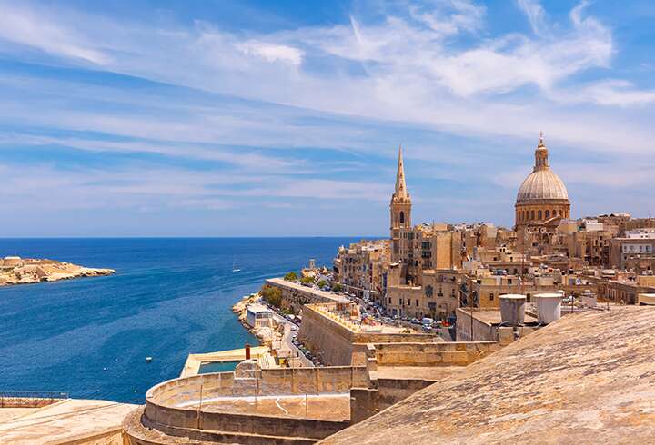 Valletta Maltalla. 