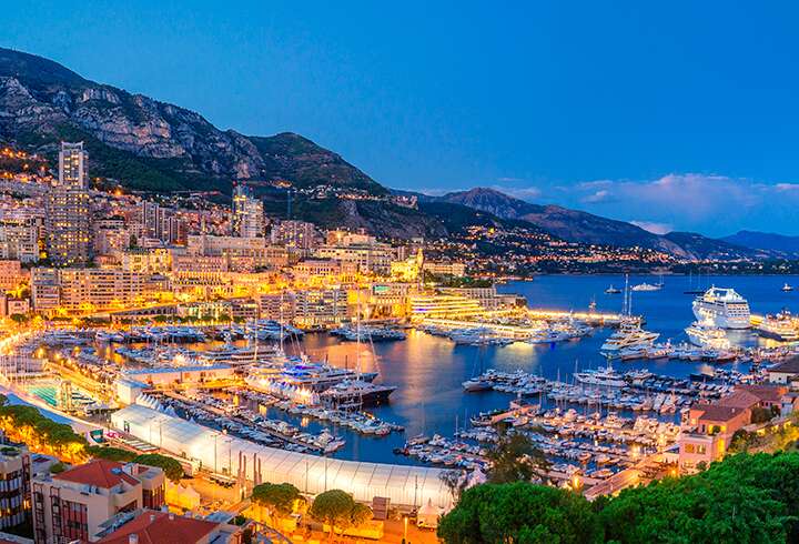 Italia ja Ranskan Riviera